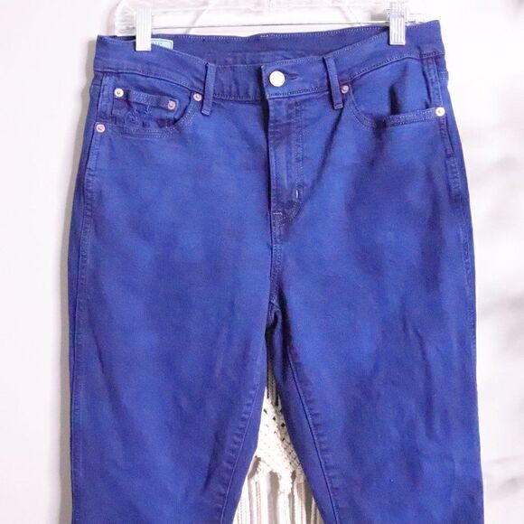 GAP | Vintage Slim Mid Rise Jeans 12/31 Dark Wash - Picture 2 of 7